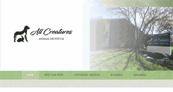 Desktop Screenshot of allcreaturescolumbia.com